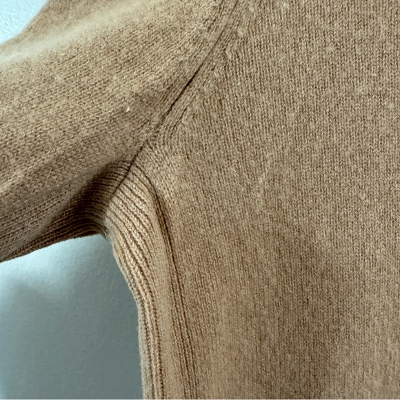 Halogen Cashmere Sweater Womens Size L Beige Long Sleeve Pullover Casual - Picture 4 of 11